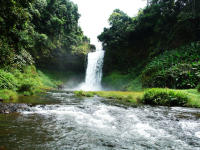 E-Tu waeterfall pakse laos