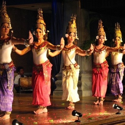 Laos traditional dance