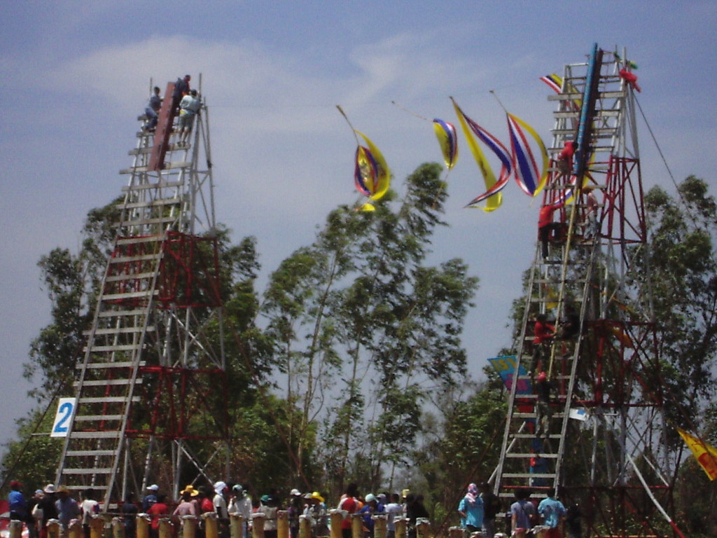 Rocket festival in Laos
