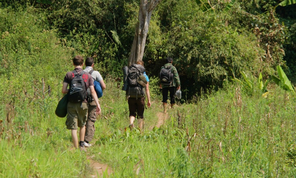 Trekking in Laos