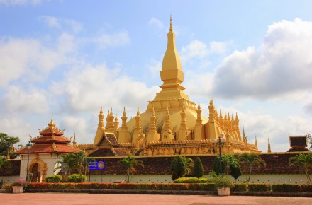 Estupa Pha That Luang Vientiane