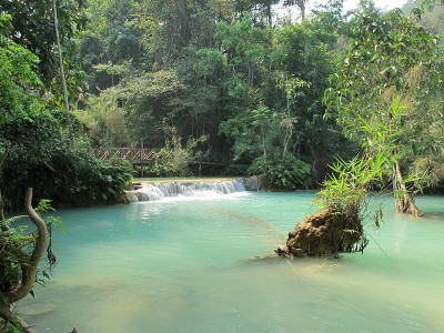 Kuang Si Waterfall